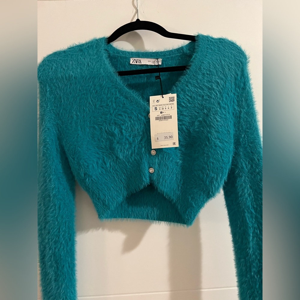 Zara cropped cardigan